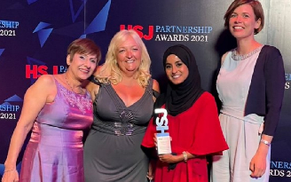 Hero hsj partnership awards 2021 local covid 19 response partnership award