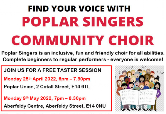 Hero find your voice with poplar singers community choir