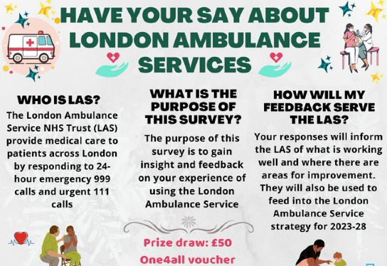 Hero have your say about london ambulance services