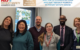 Hero tower hamlets integrated safety huddle shortlisted for the 2023 hsj patient safety awards