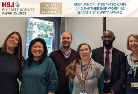 Hero tower hamlets integrated safety huddle shortlisted for the 2023 hsj patient safety awards