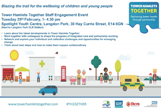 Tower hamlets together staff engagement event feb 20