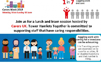 Lunch and learn session by carers uk