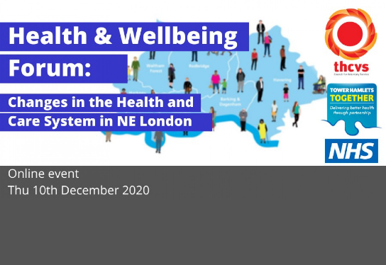 Hero health wellbeing forum changes in the health and care system in north east london