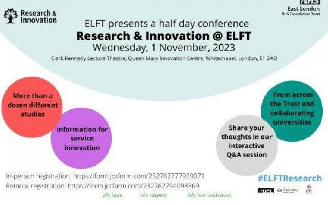 Hero register for the research innovation elft conference